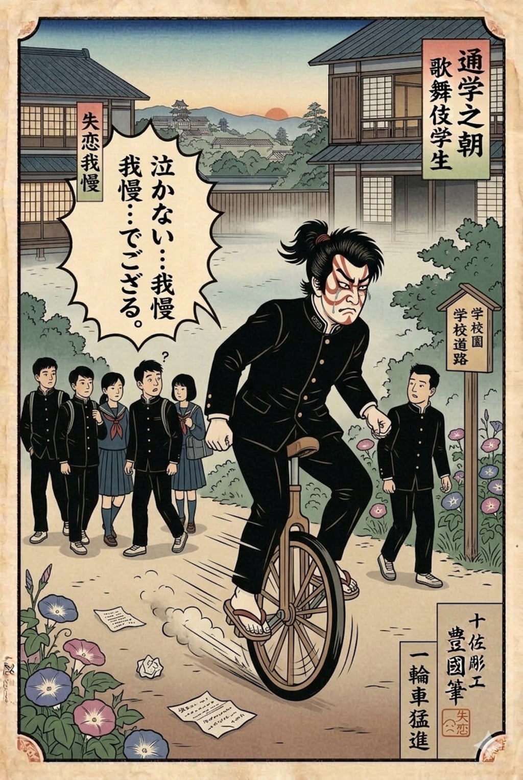 一つ強くなった中学生