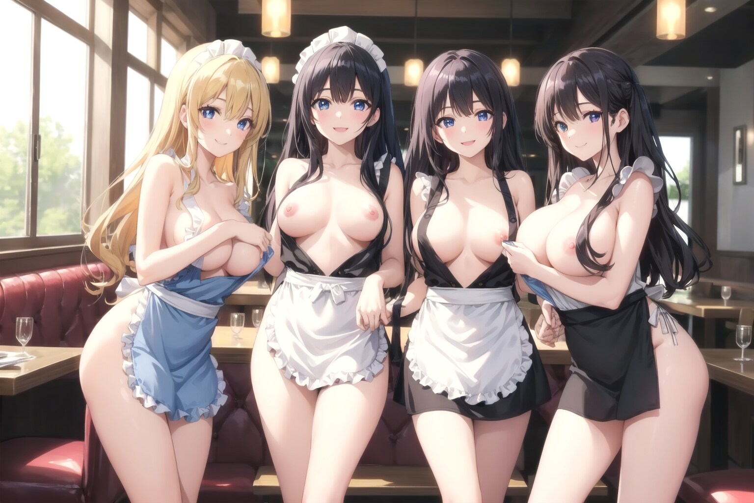 トップレスウエイトレス！