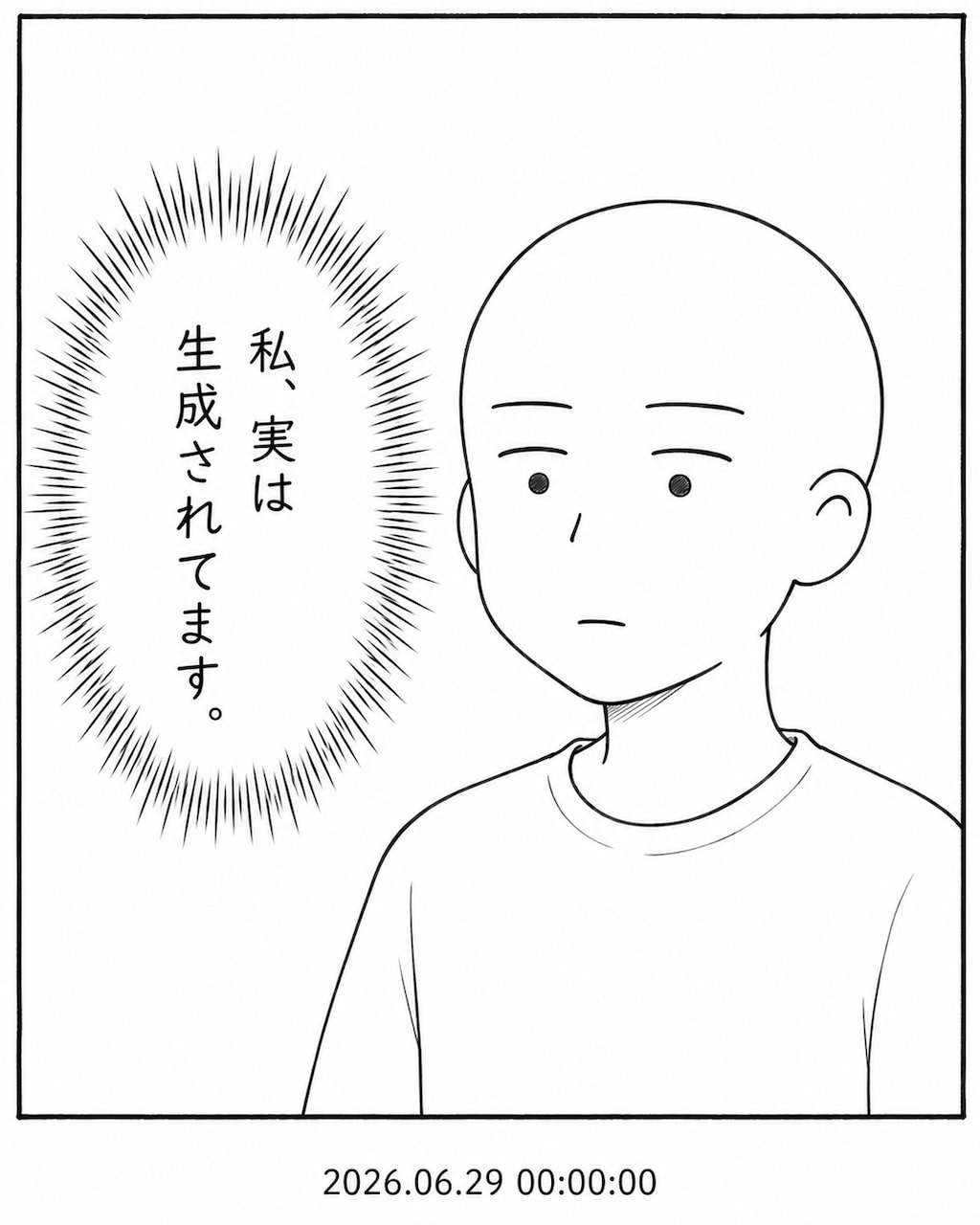 私、実は生成されてます