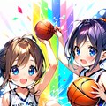 バスケ少女4 『いっくよー！』『はーい！』 3枚目