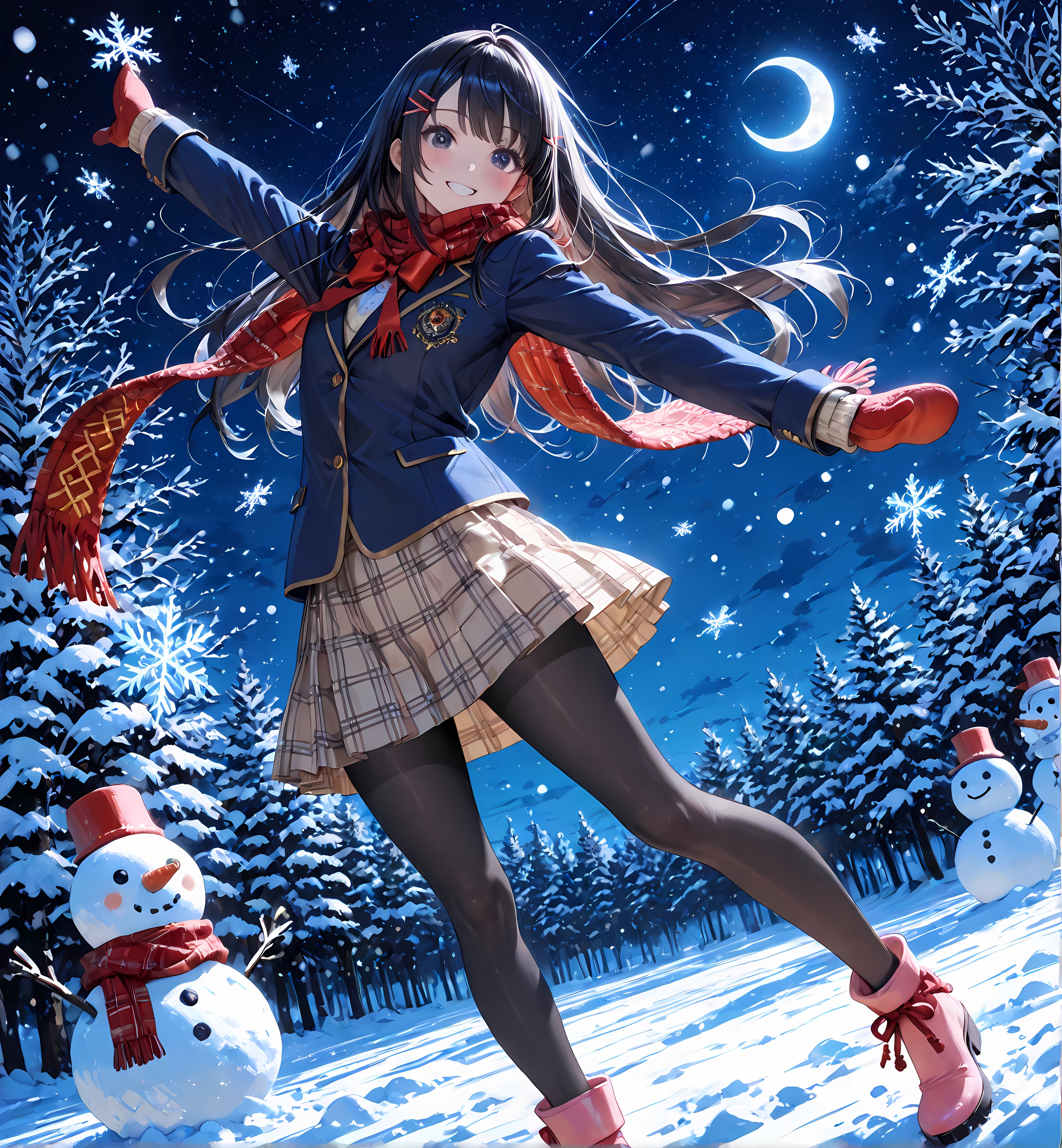 冬の妖精❄️ | の人気AIイラスト・グラビア