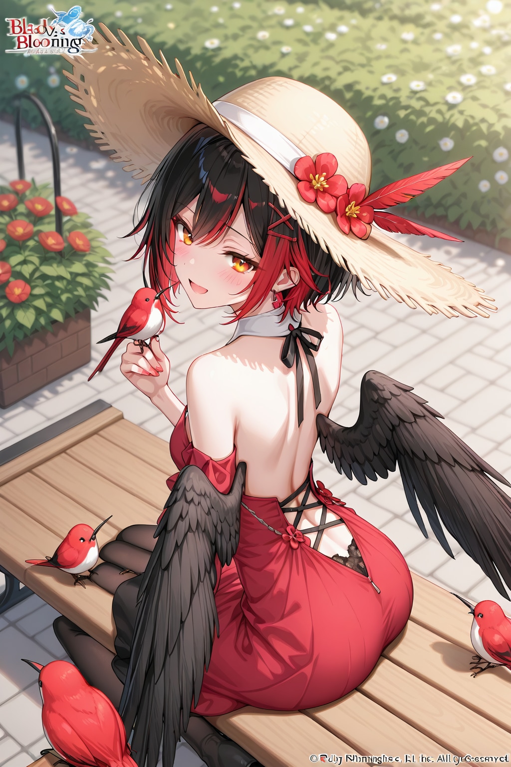 ルビートパーズハチドリと