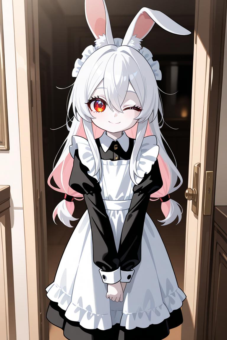 アニマルメイド四人目　宇佐見しとぎ | の人気AIイラスト・グラビア