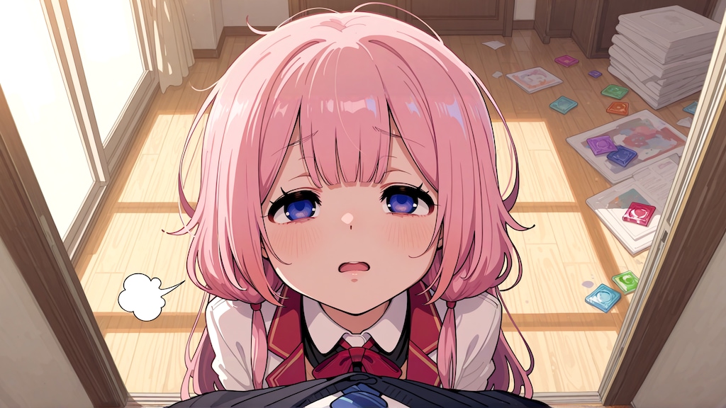 お部屋の片づけも出来ないのザコかも