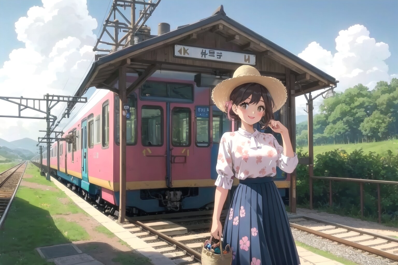 8月のノスタルジア | の人気AIイラスト・グラビア