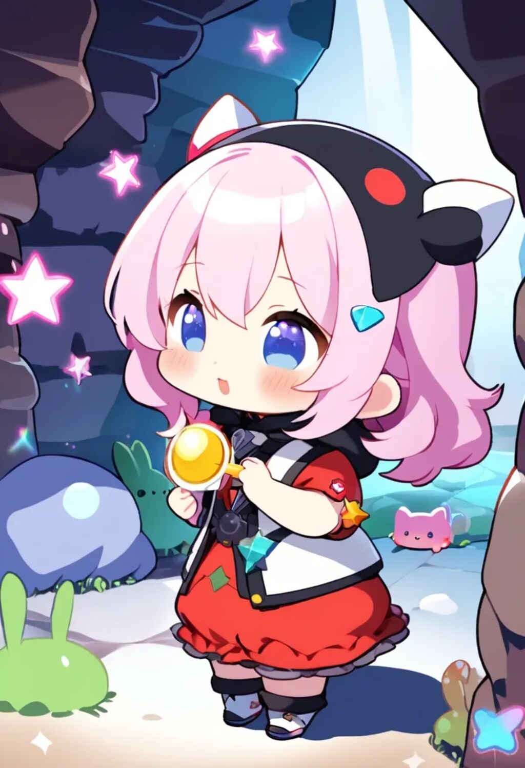 ごっこ（洞窟）