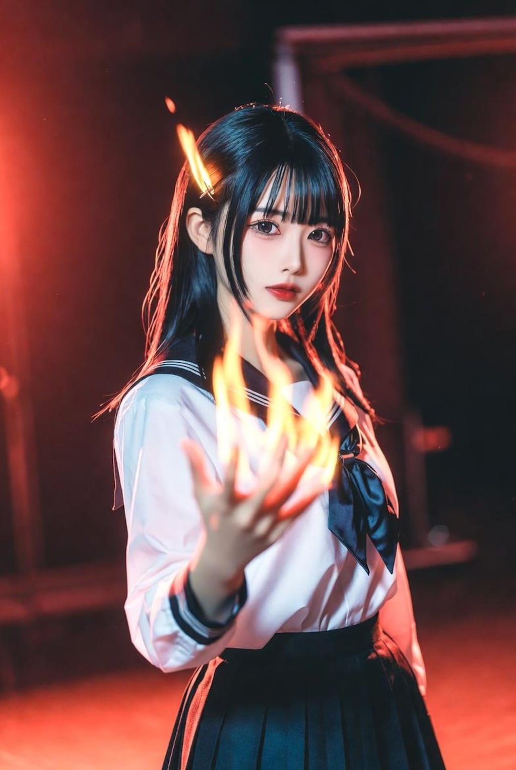 あんたも燃えてみる？