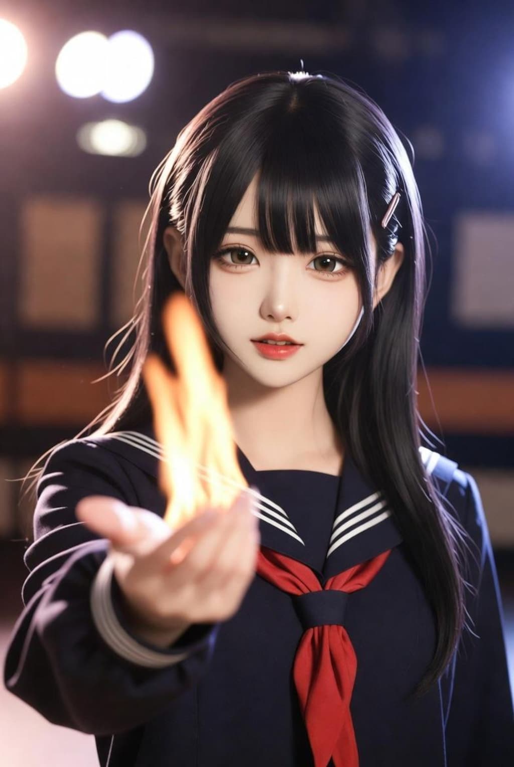 あんたも燃えてみる？