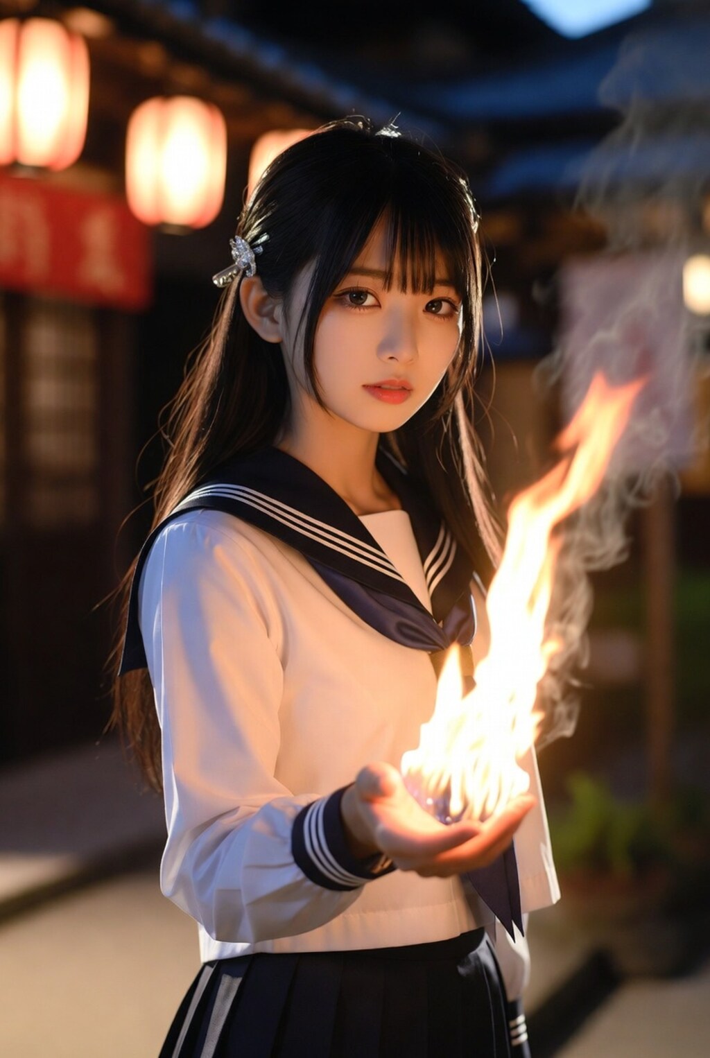 あんたも燃えてみる？