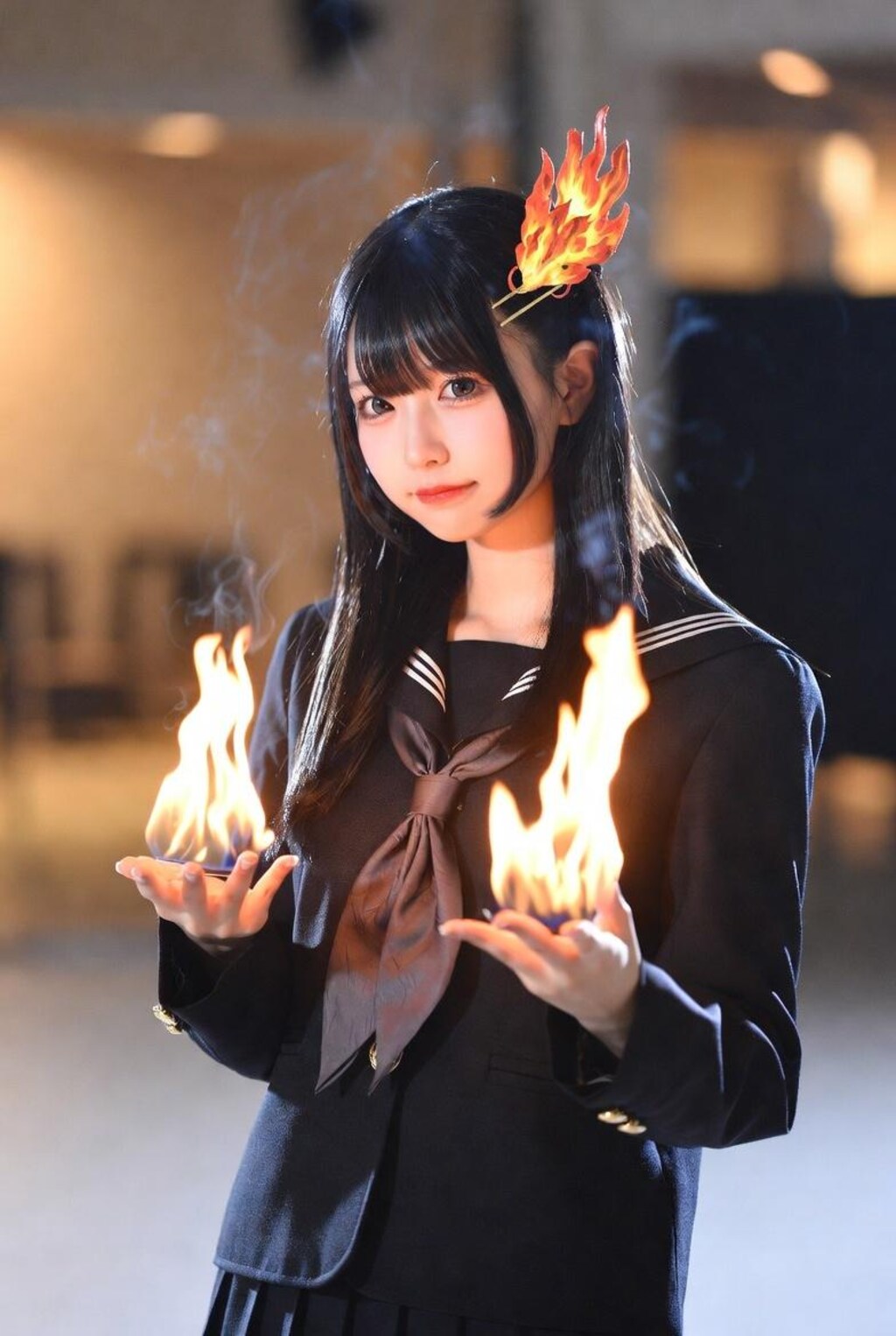 あんたも燃えてみる？