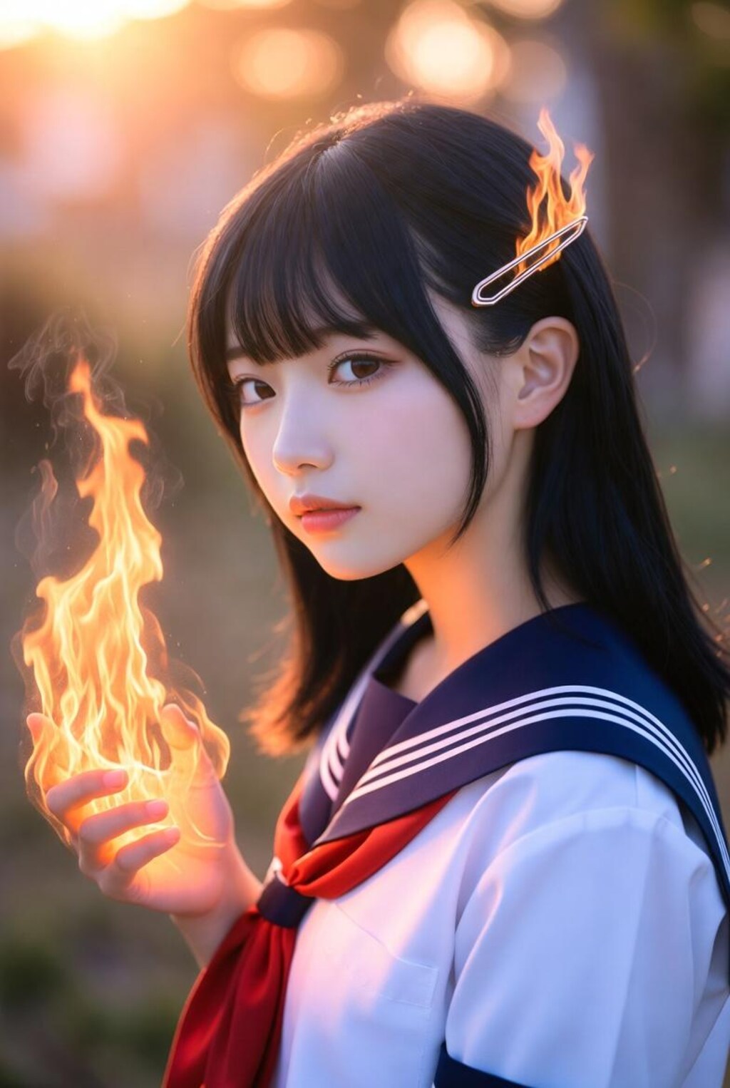 あんたも燃えてみる？