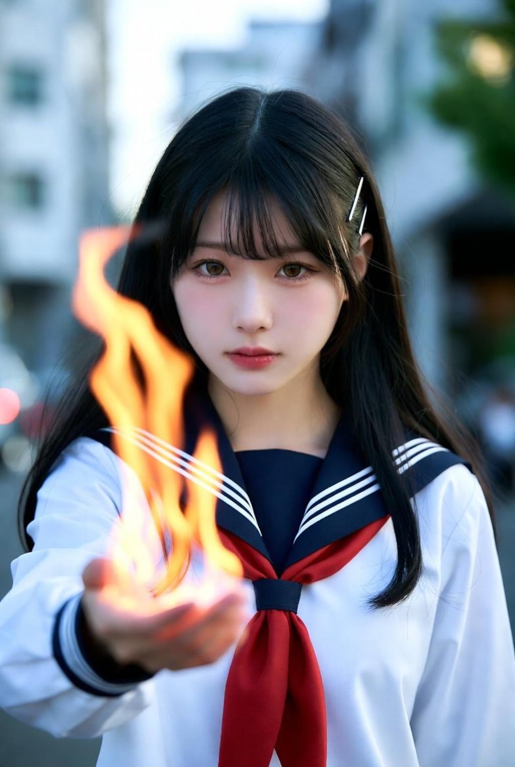 あんたも燃えてみる？