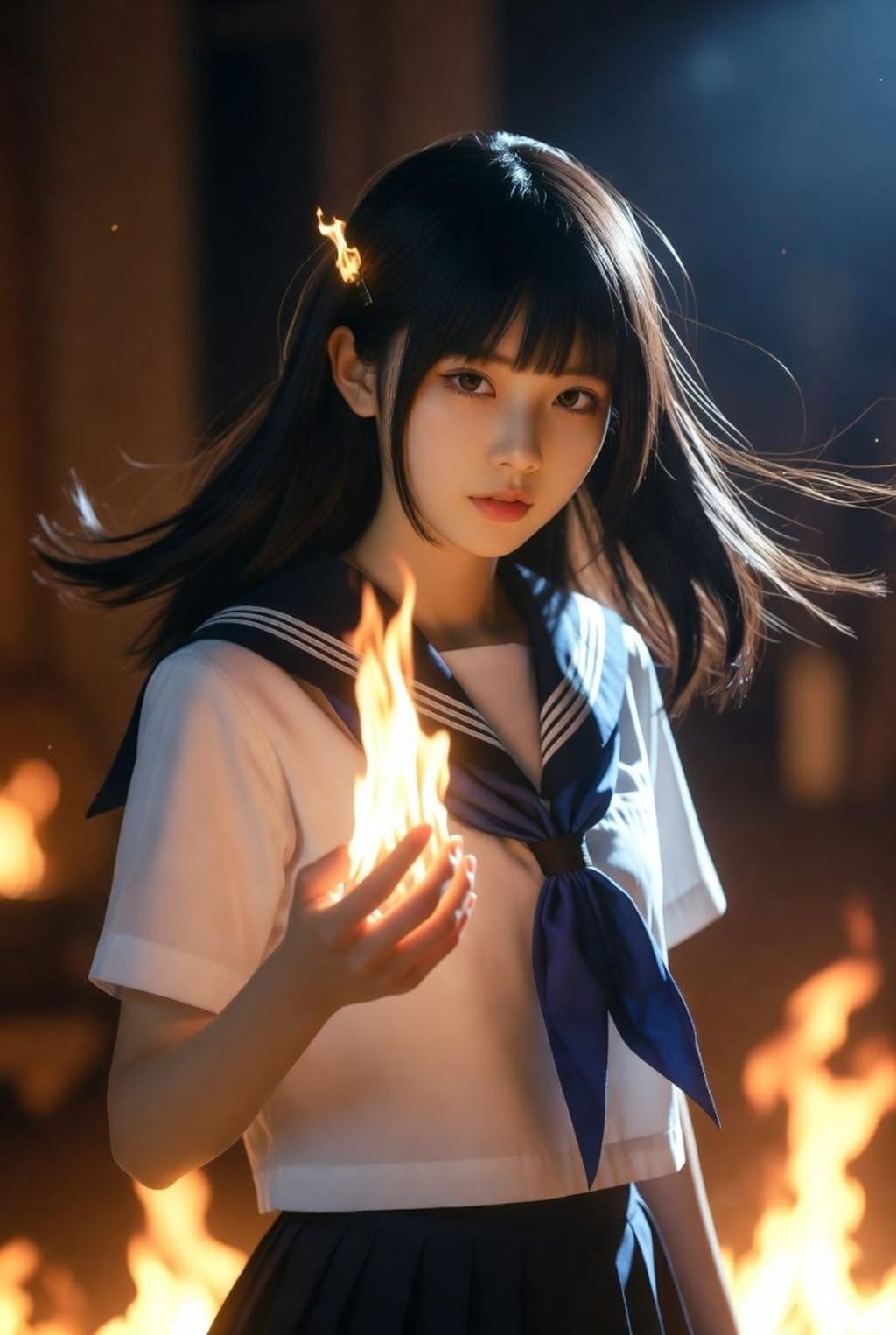 あんたも燃えてみる？