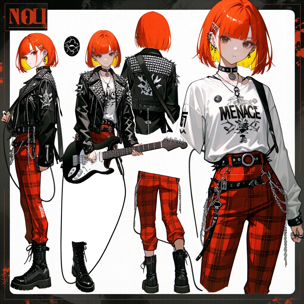 3人の設定資料集