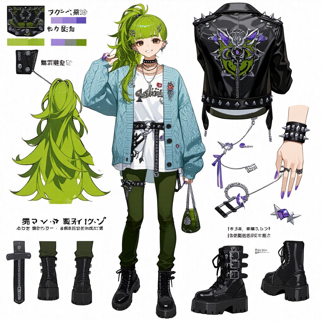 3人の設定資料集