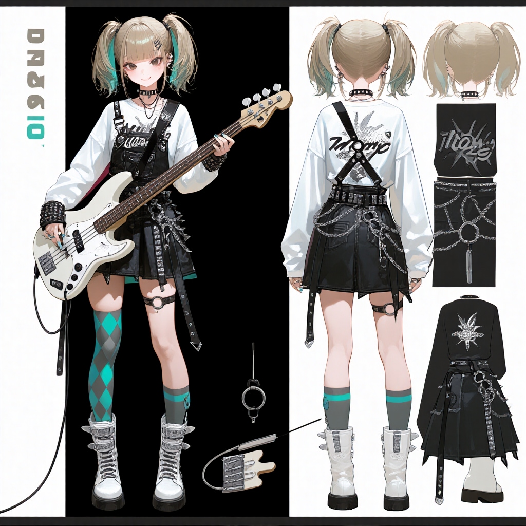 3人の設定資料集