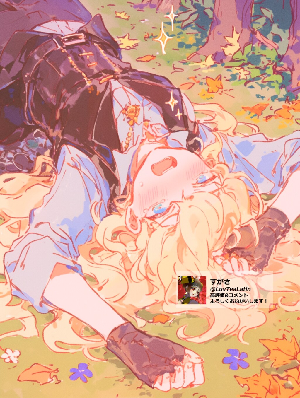 金髪仰向けシリーズ