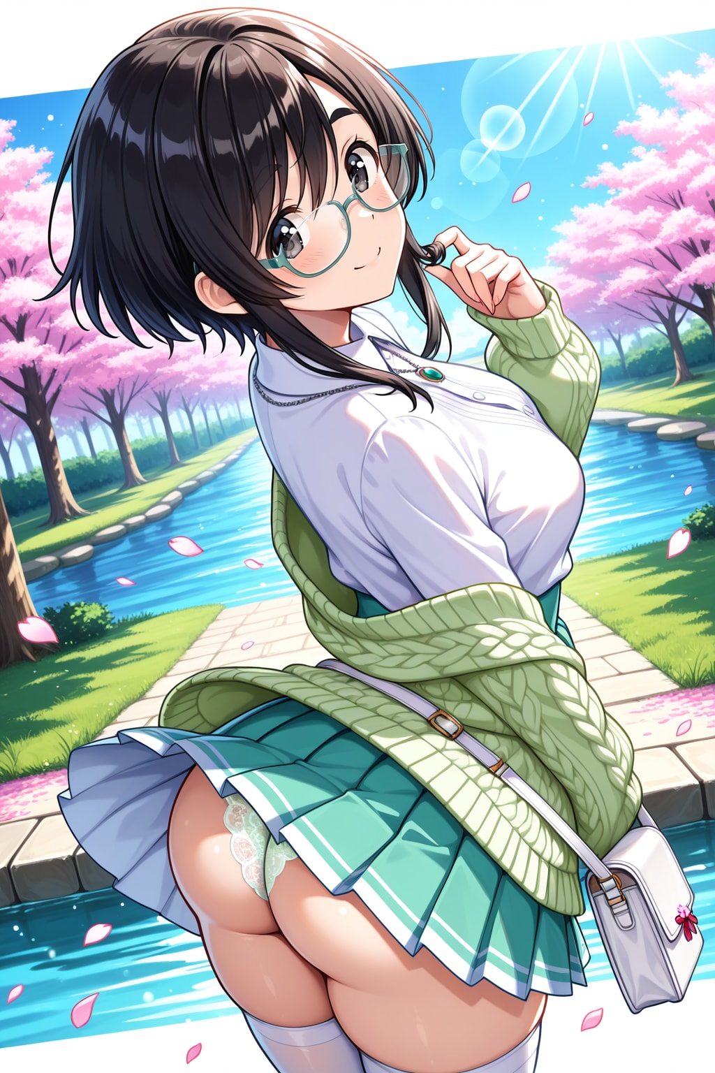 春色コーデ愛ちゃん（SDXL）