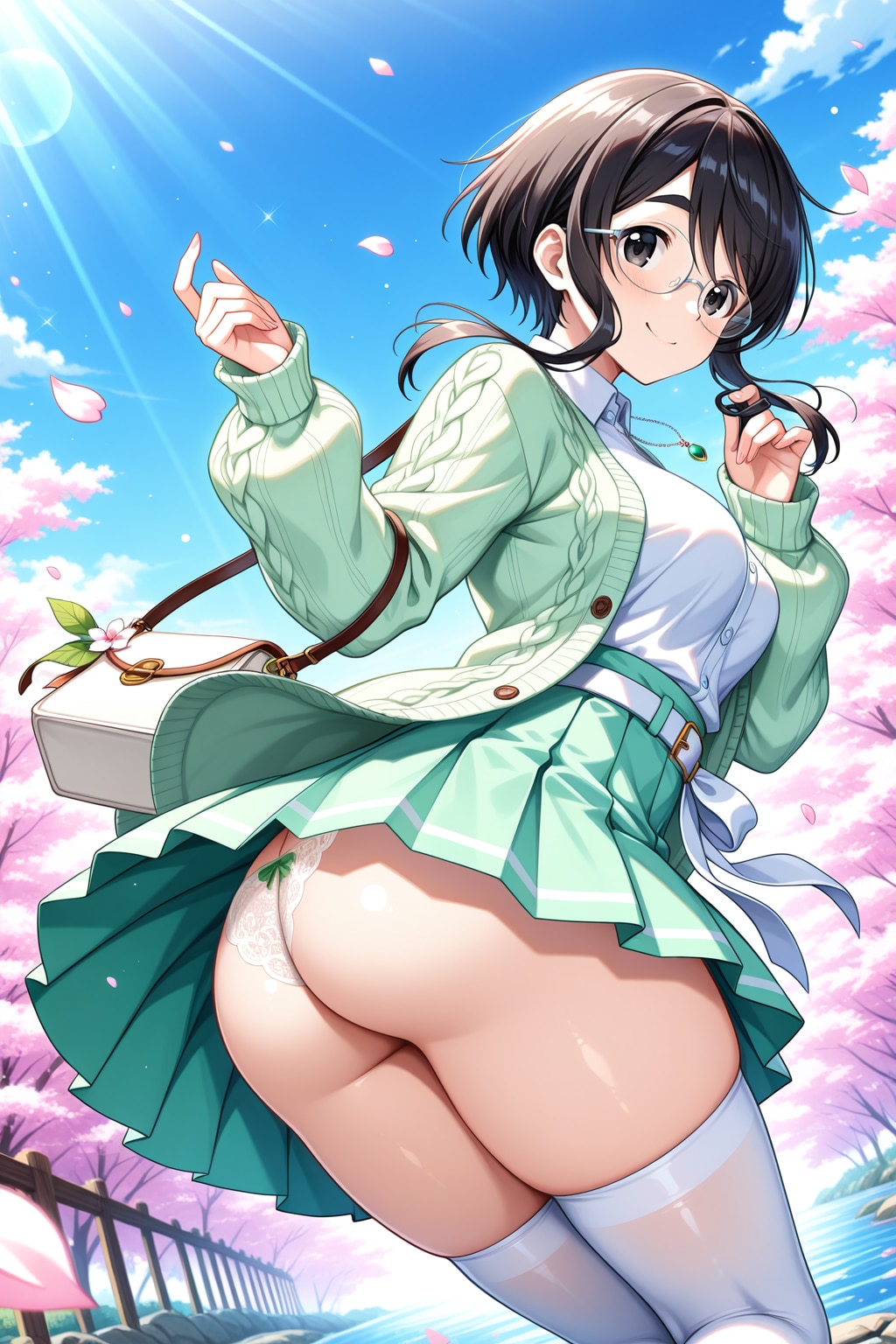 春色コーデ愛ちゃん（SDXL）