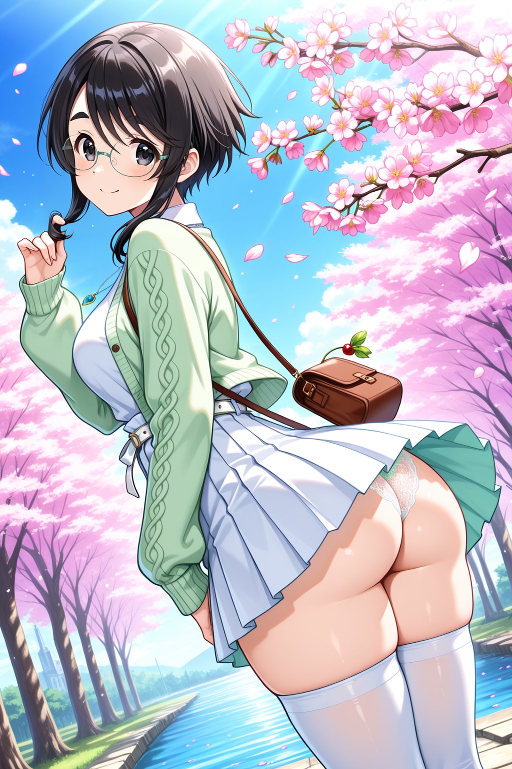 春色コーデ愛ちゃん（SDXL）