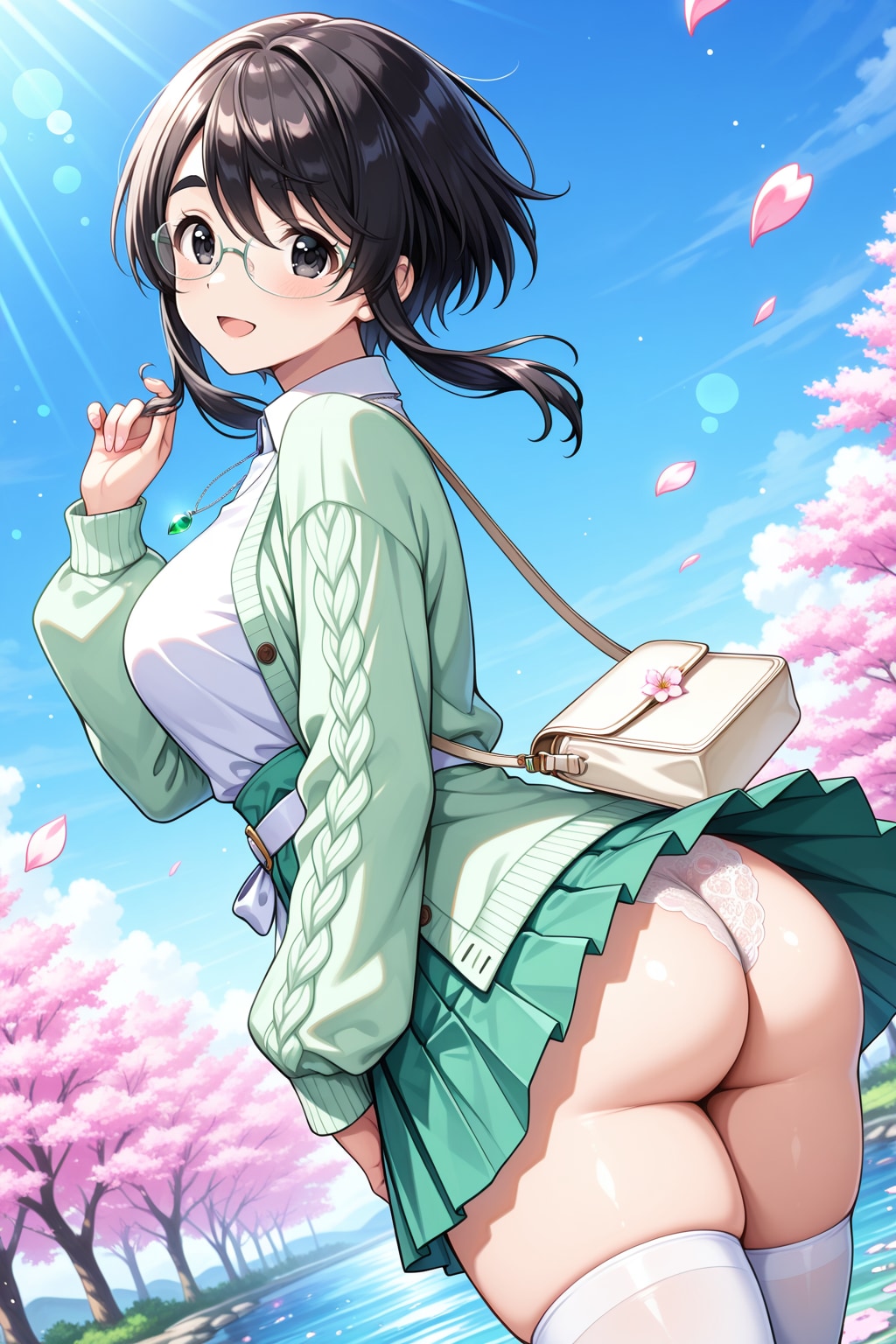 春色コーデ愛ちゃん（SDXL）