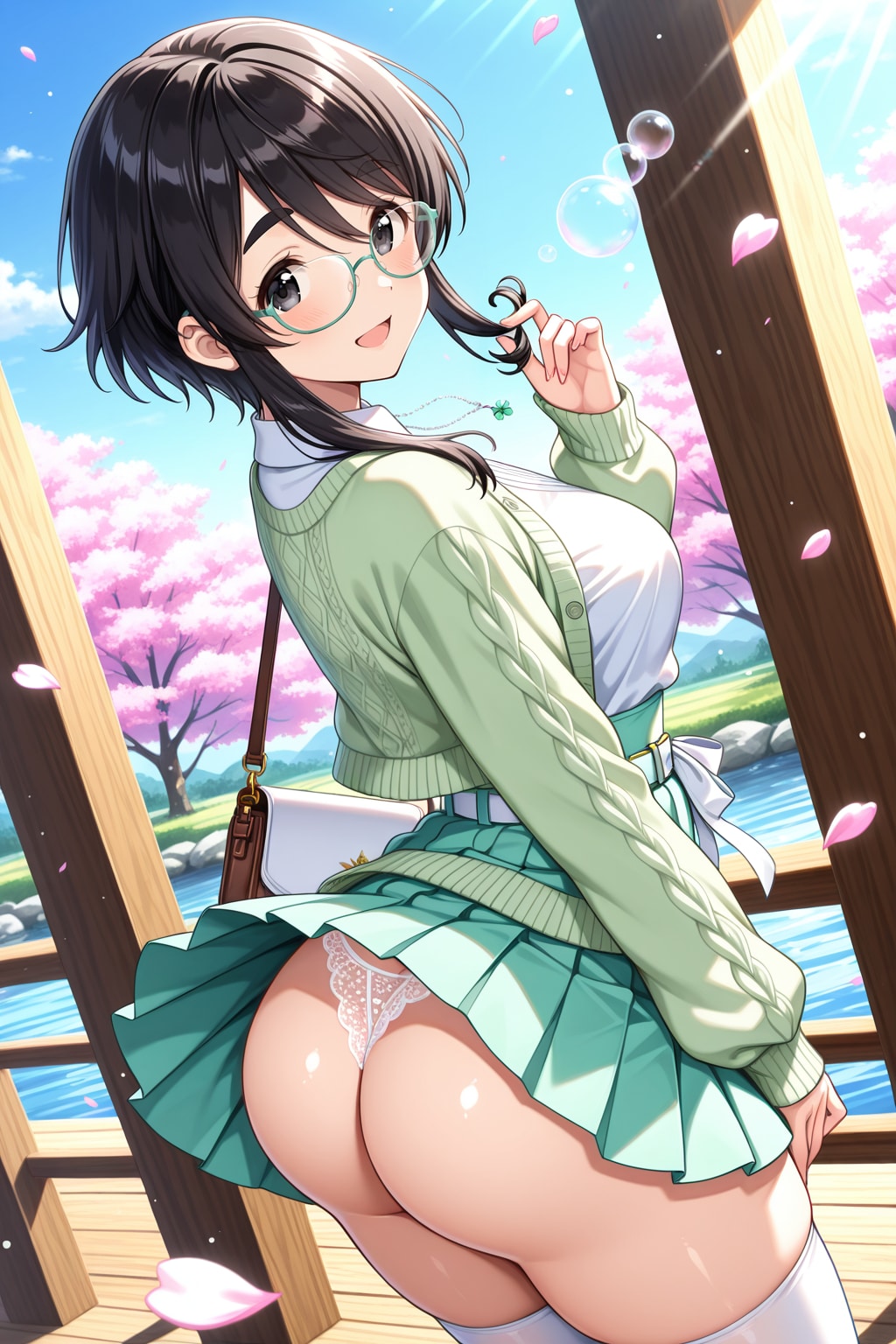 春色コーデ愛ちゃん（SDXL）