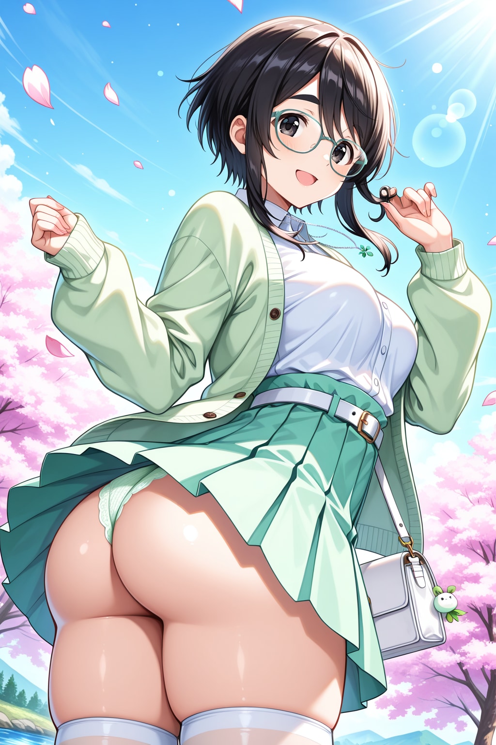 春色コーデ愛ちゃん（SDXL）