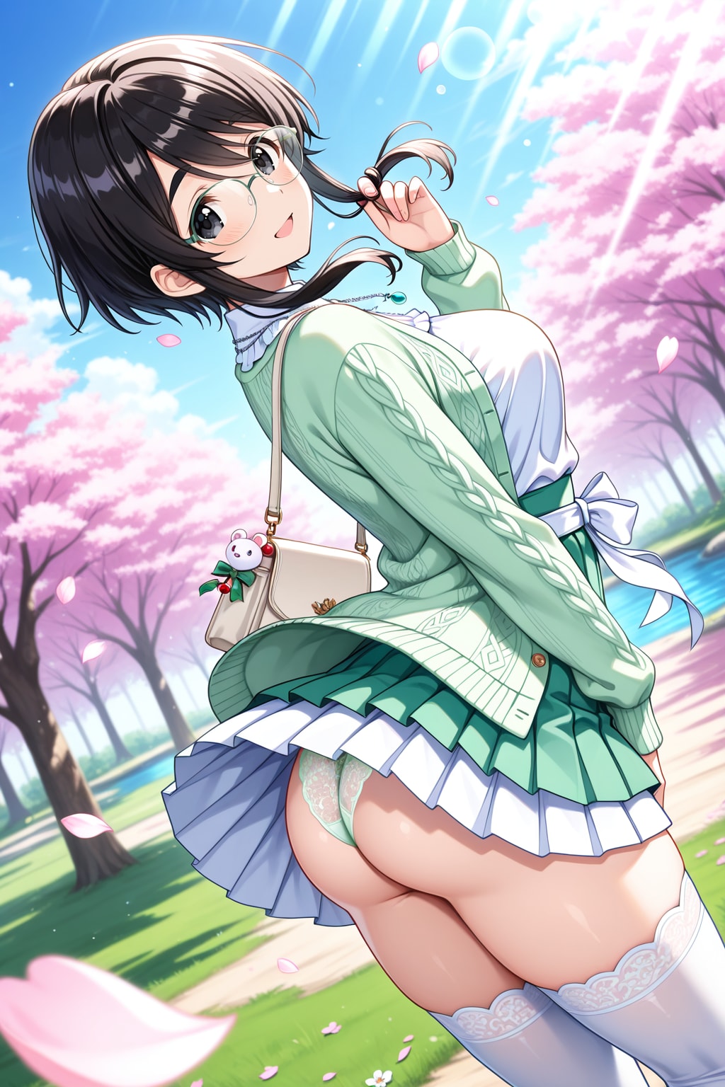 春色コーデ愛ちゃん（SDXL）