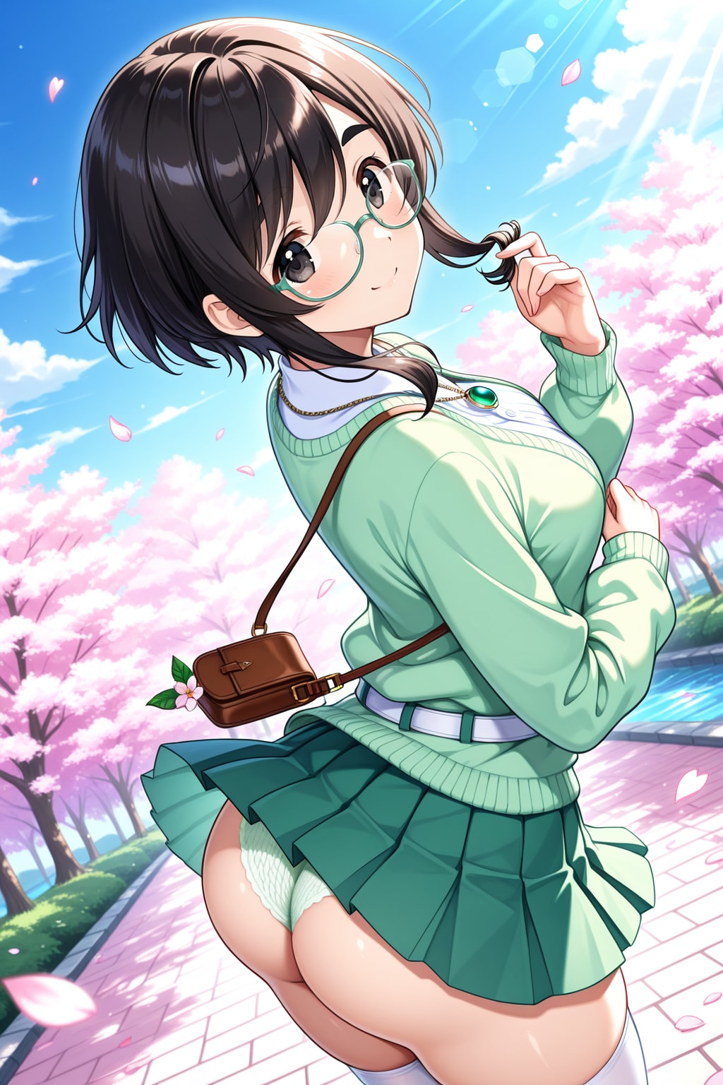 春色コーデ愛ちゃん（SDXL）