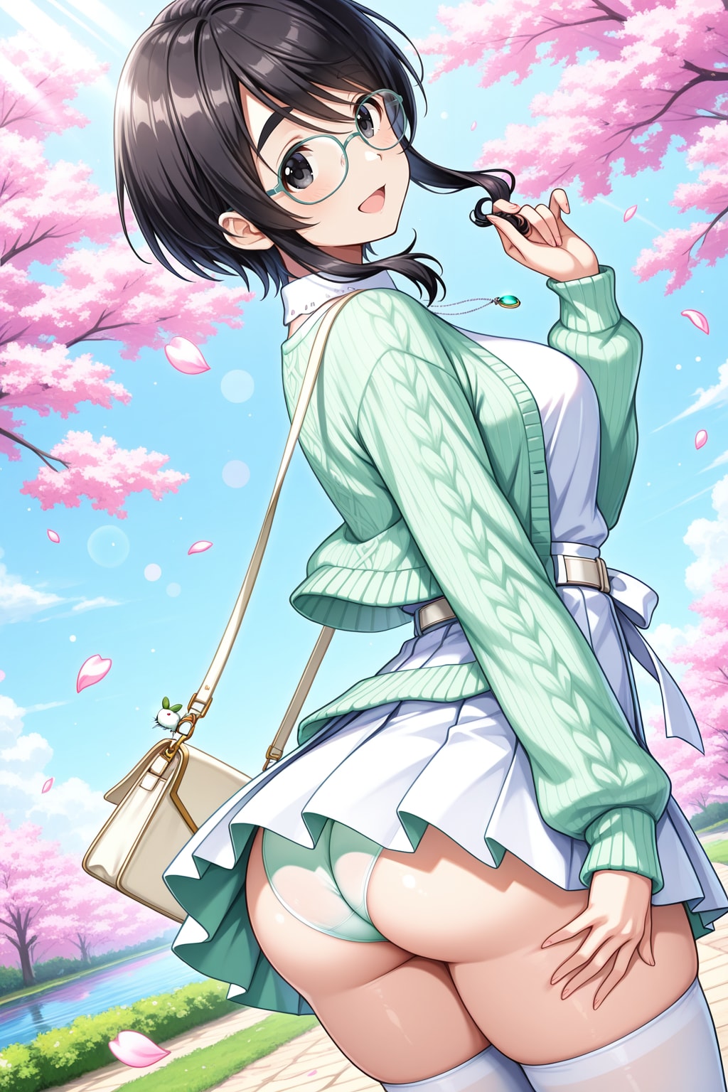 春色コーデ愛ちゃん（SDXL）