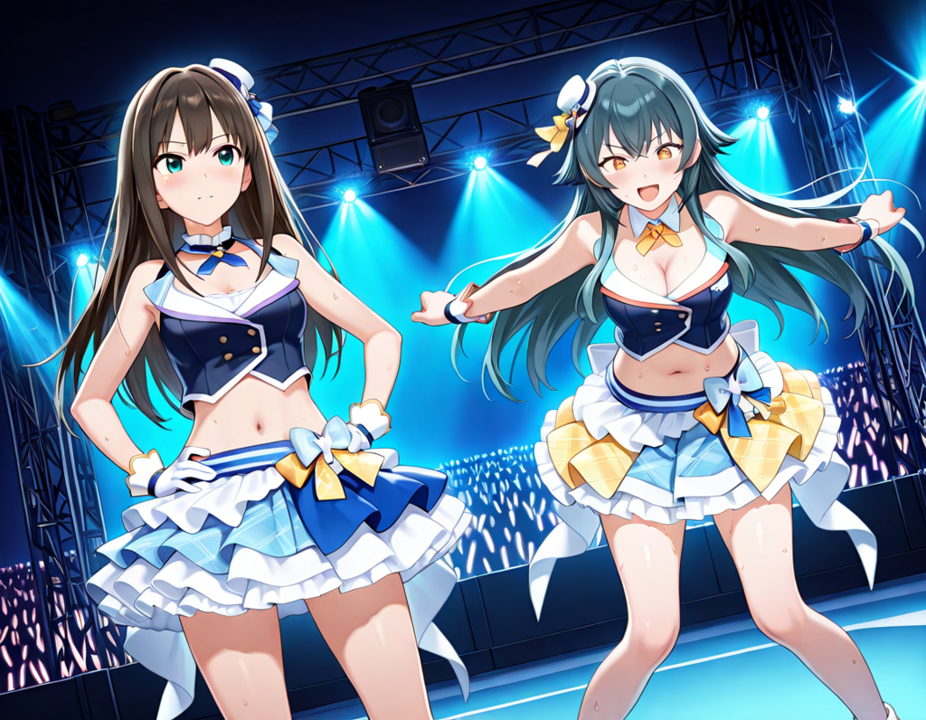 蒼の系譜・アイドルマスター　渋谷凛＆月村手毬