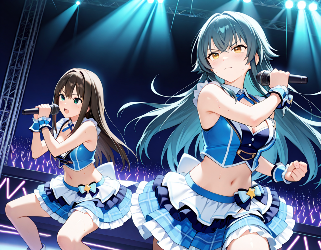 蒼の系譜・アイドルマスター　渋谷凛＆月村手毬