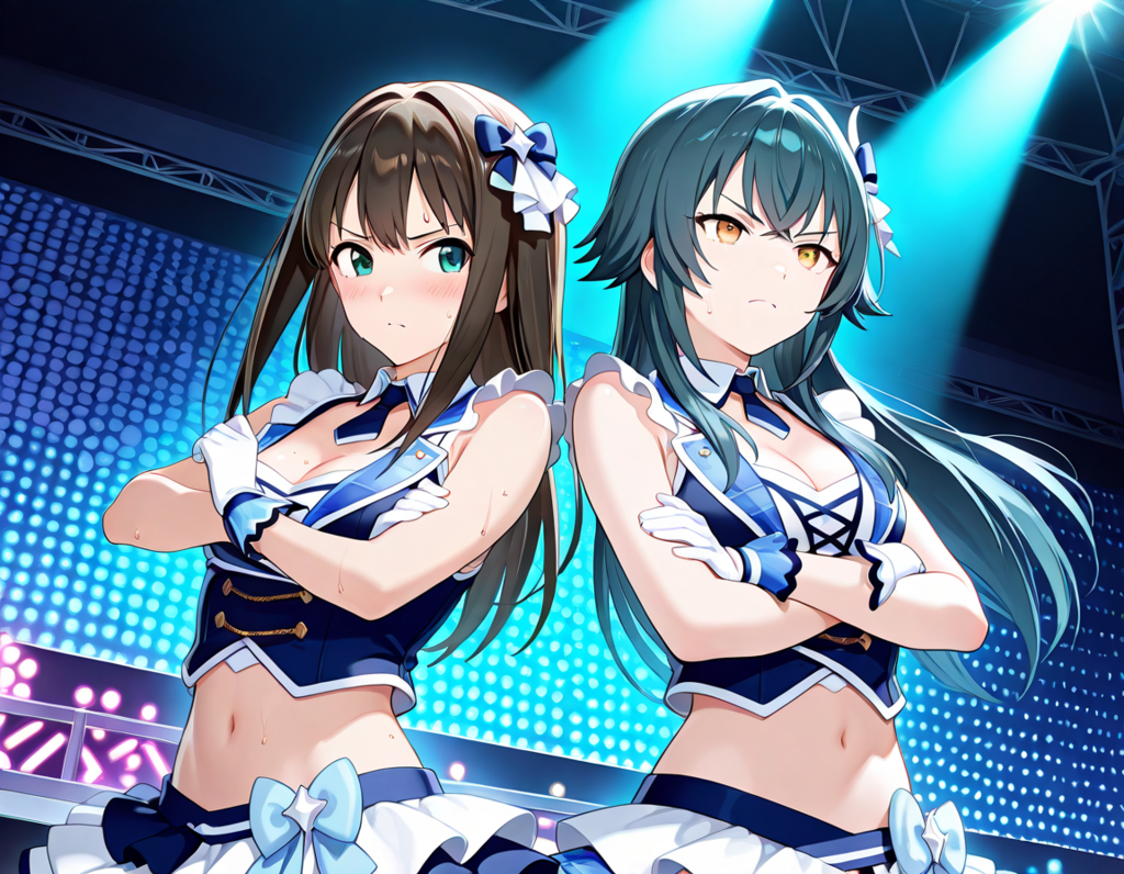 蒼の系譜・アイドルマスター　渋谷凛＆月村手毬