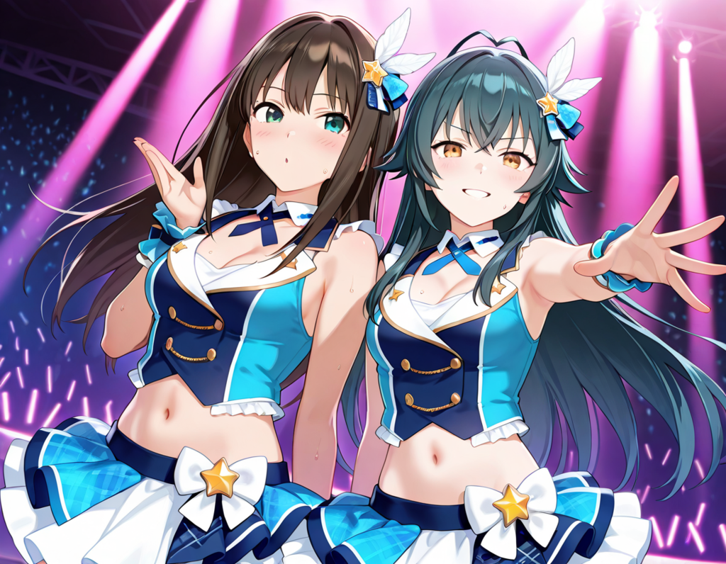 蒼の系譜・アイドルマスター　渋谷凛＆月村手毬