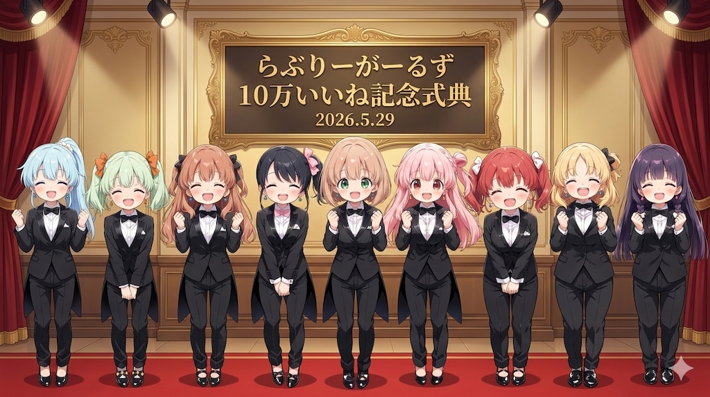 10万いいね記念式典