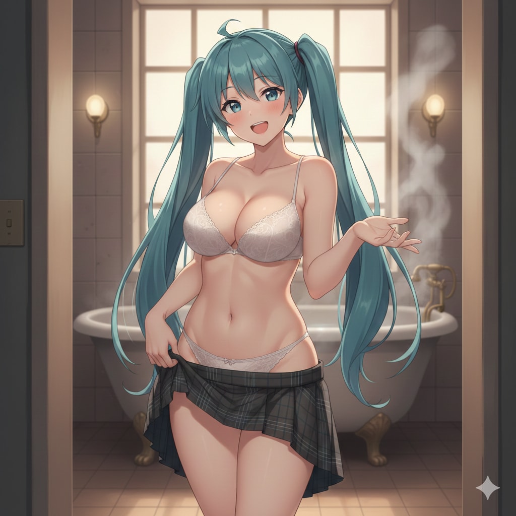 一緒に入ろ！💕