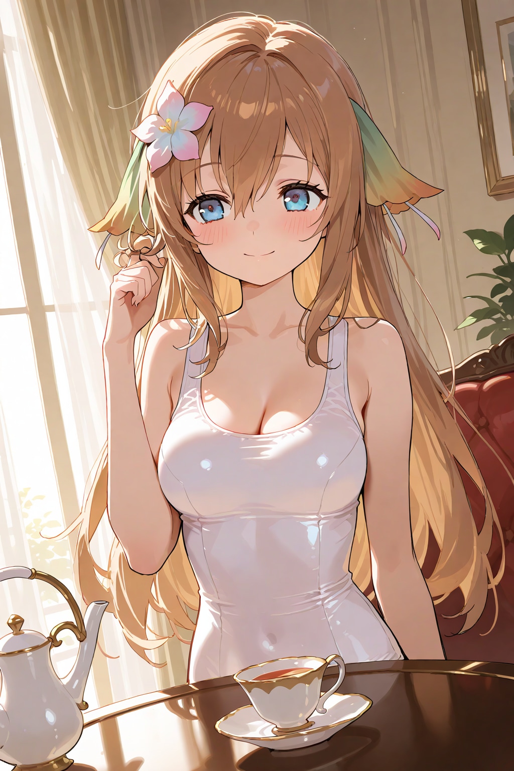 あのね、そろそろ髪を切ろうかな、って思ってるの。