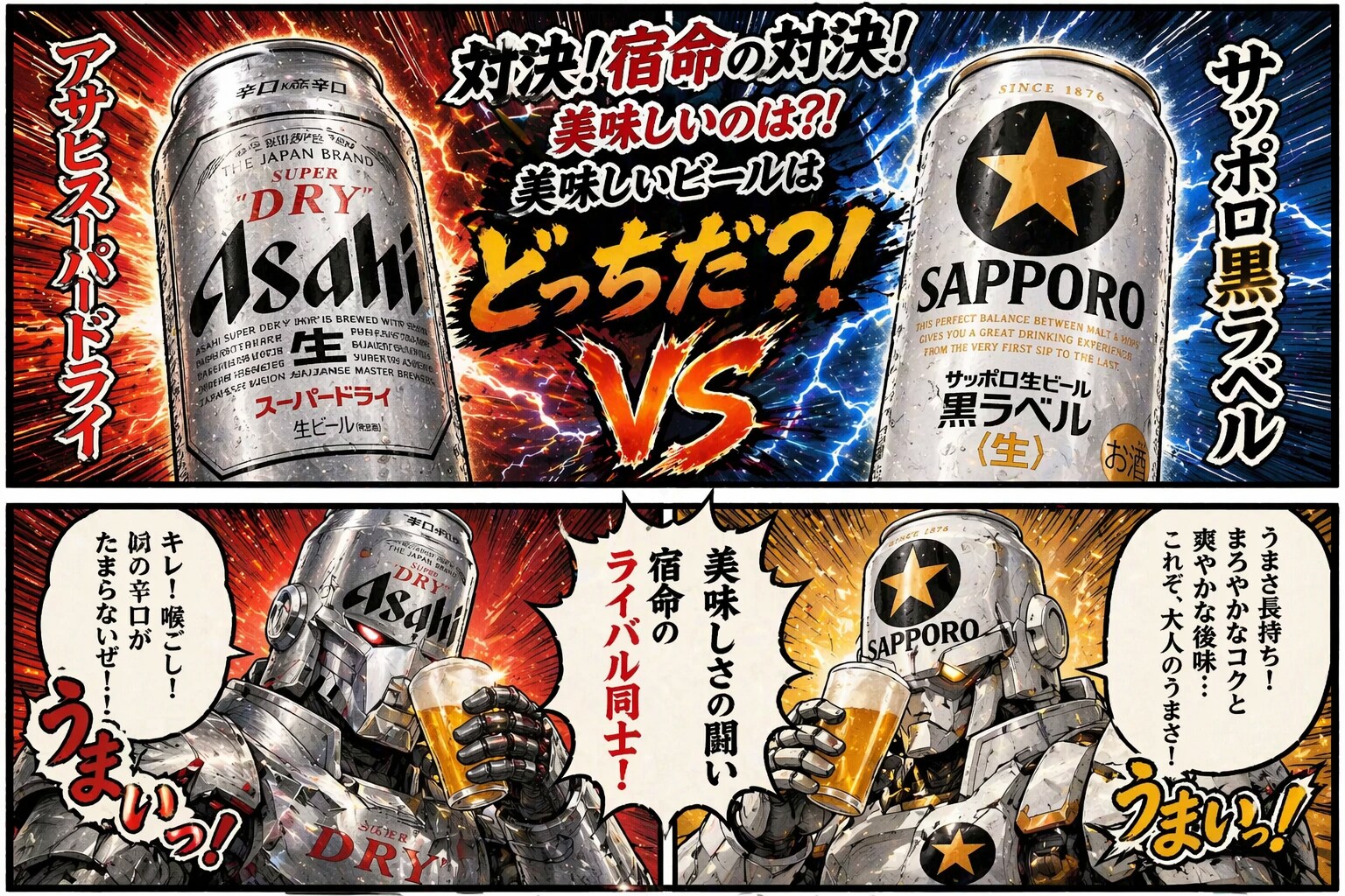 05/02飲んだ呑んだビールは、どっちが？！