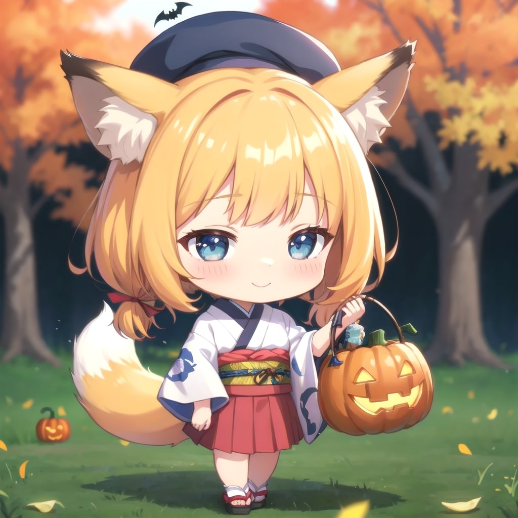 V4B_ちびちゃんとハロウィンを楽しむ。