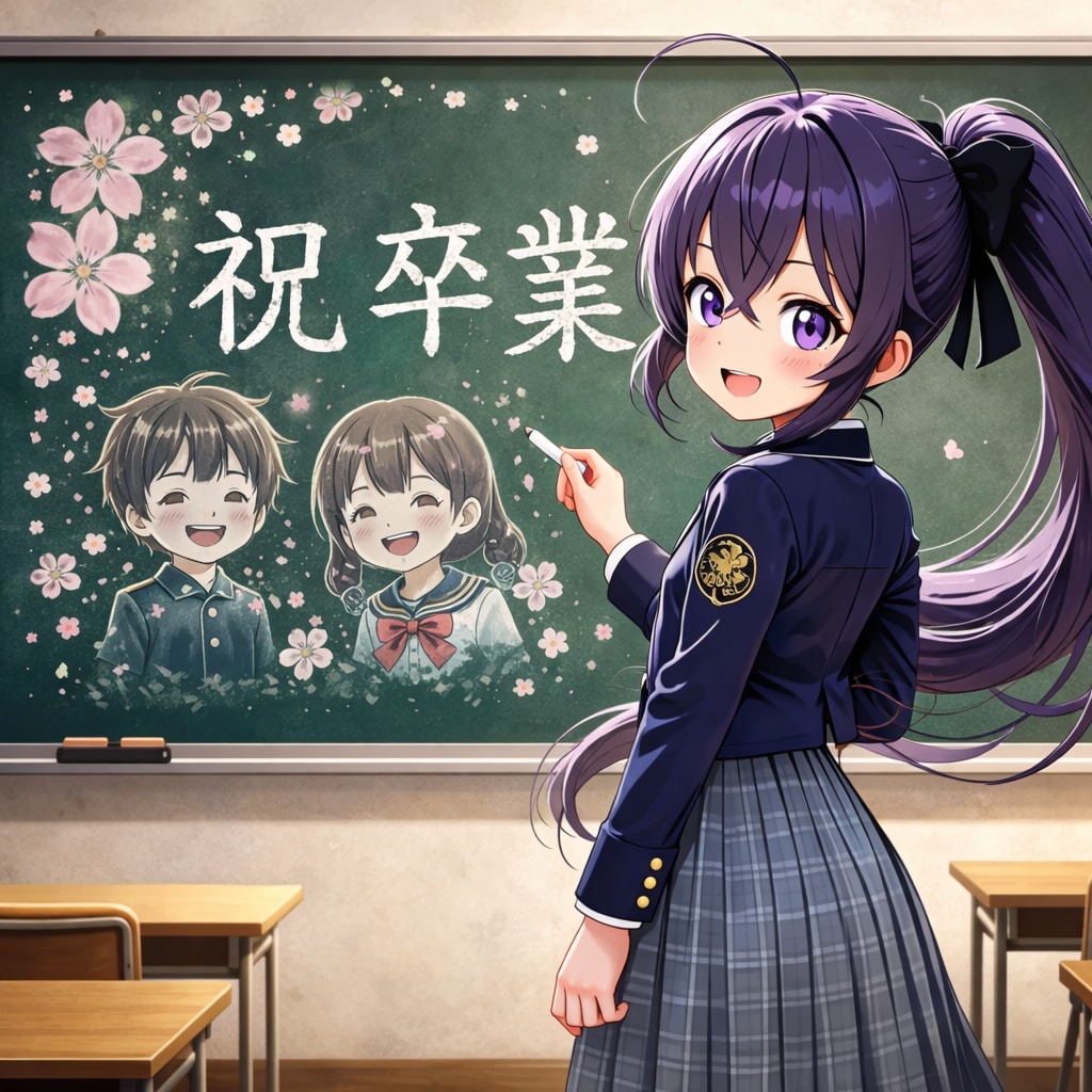 黒板アートとクノイチ