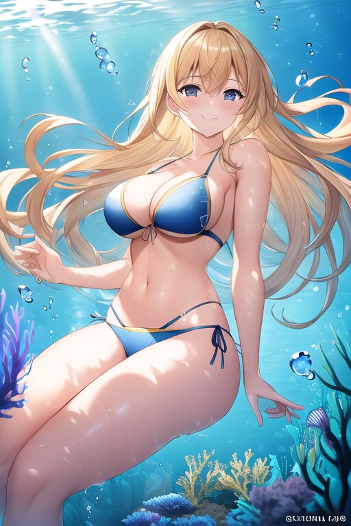 水中遊泳