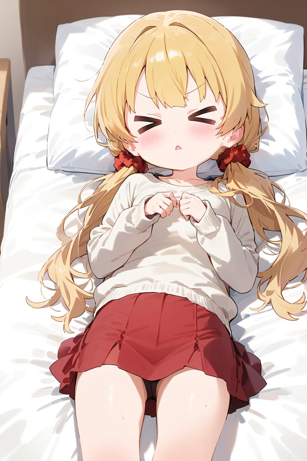 おはよう～まだまだ眠い茉莉花ちゃん～