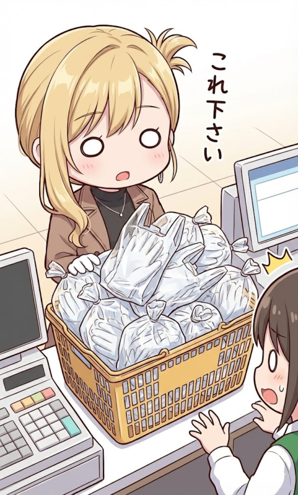 買い物ノアさん&だるだるノアさん