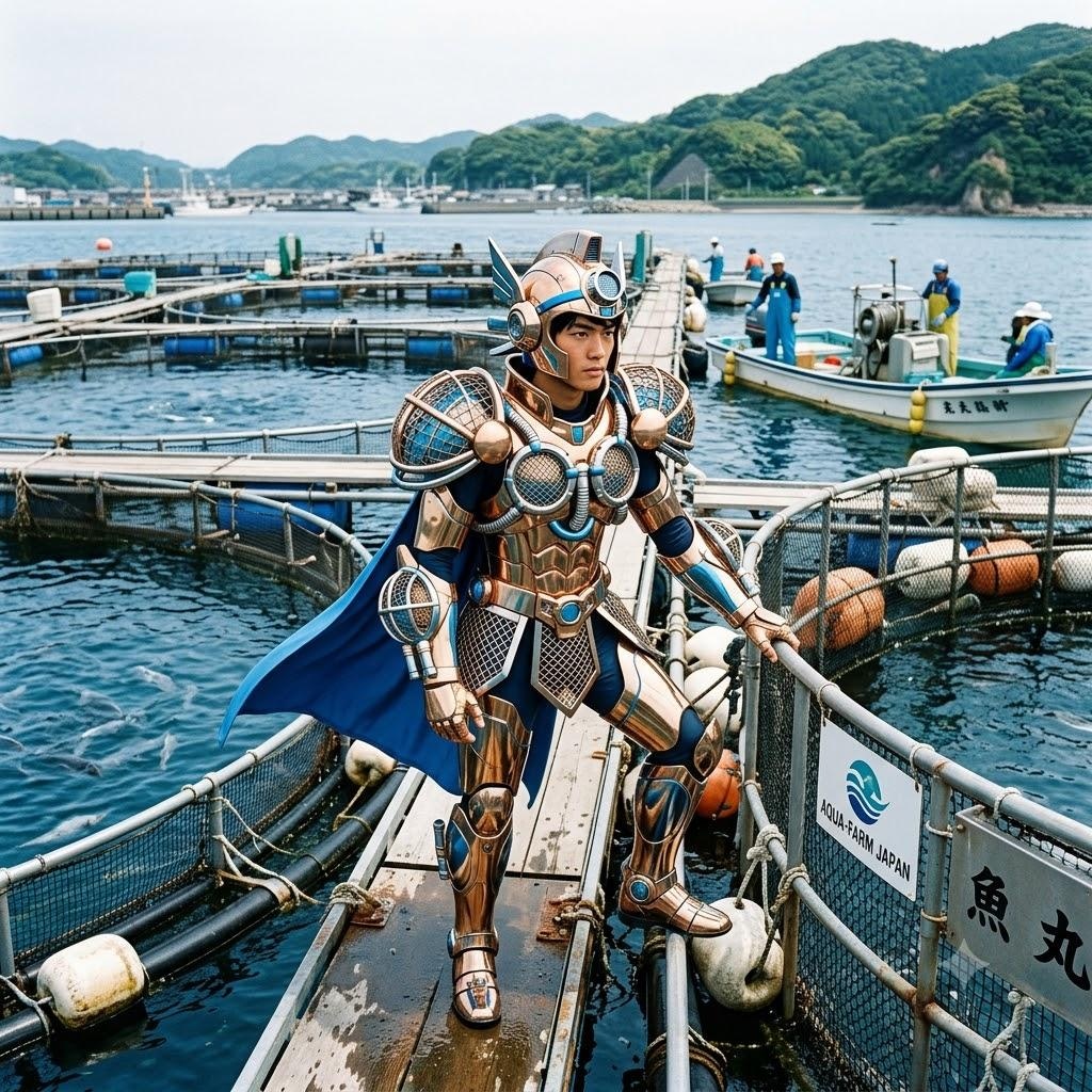 養殖場星座の聖衣と聖闘士