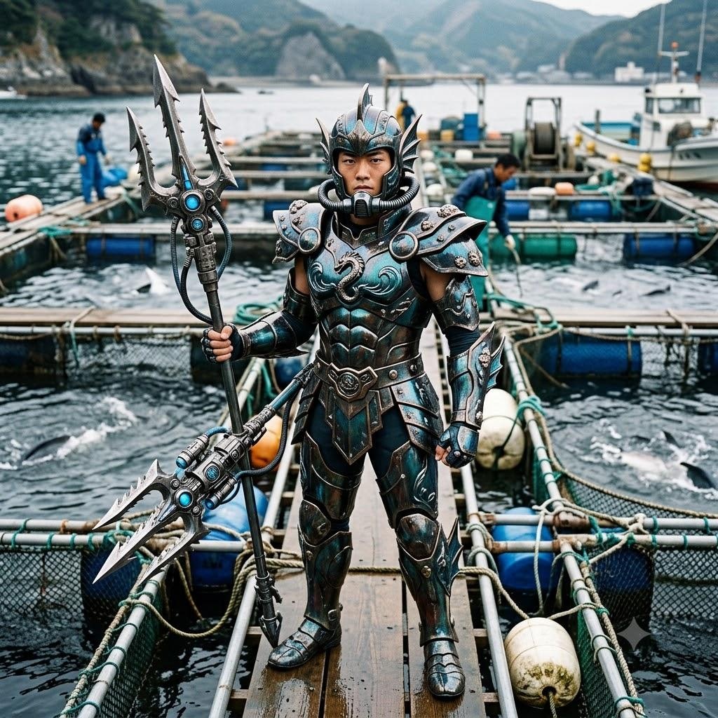 養殖場星座の聖衣と聖闘士