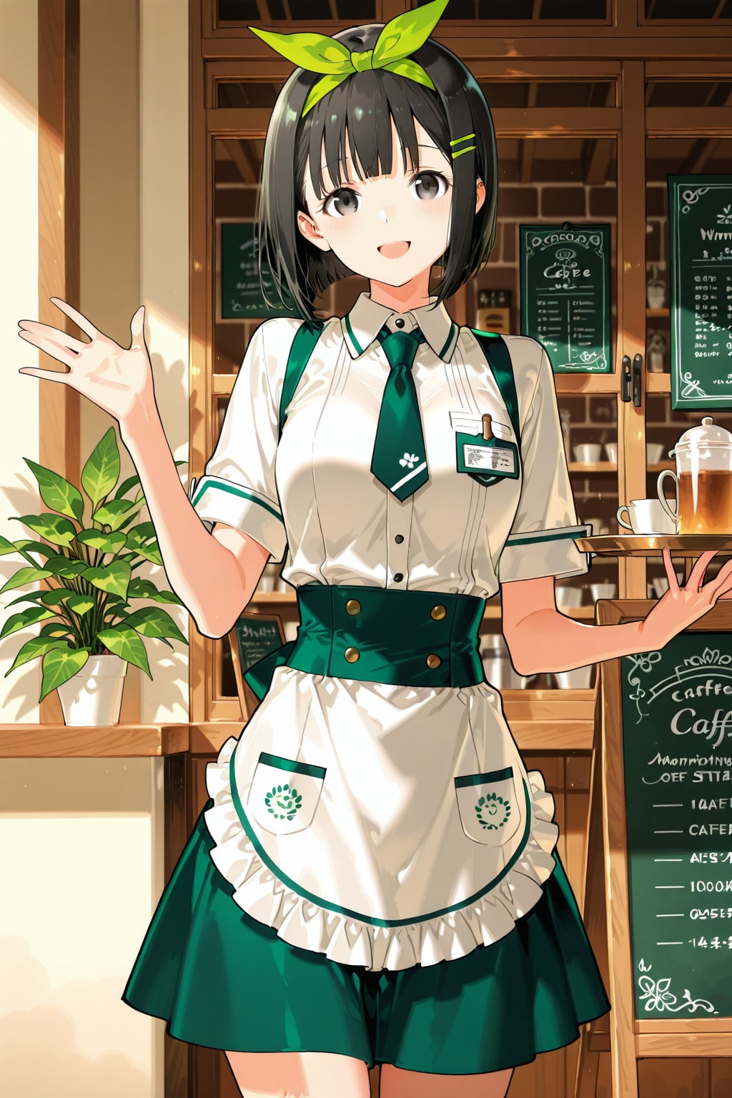 妹ちゃん✨カフェへようこそ‼️🥰☕️✨２９８ | の人気AIイラスト・グラビア