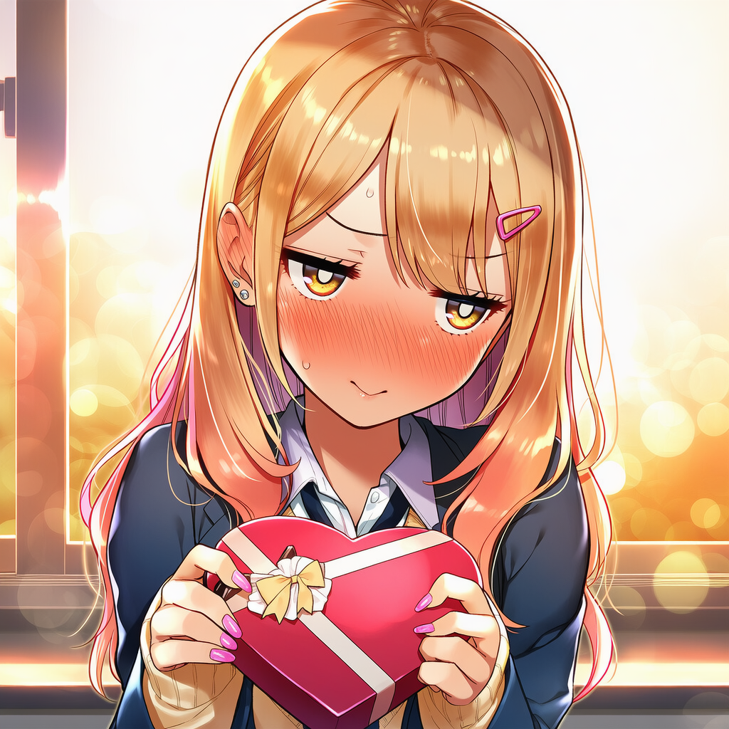 バレンタインチョコ・・あげる・・