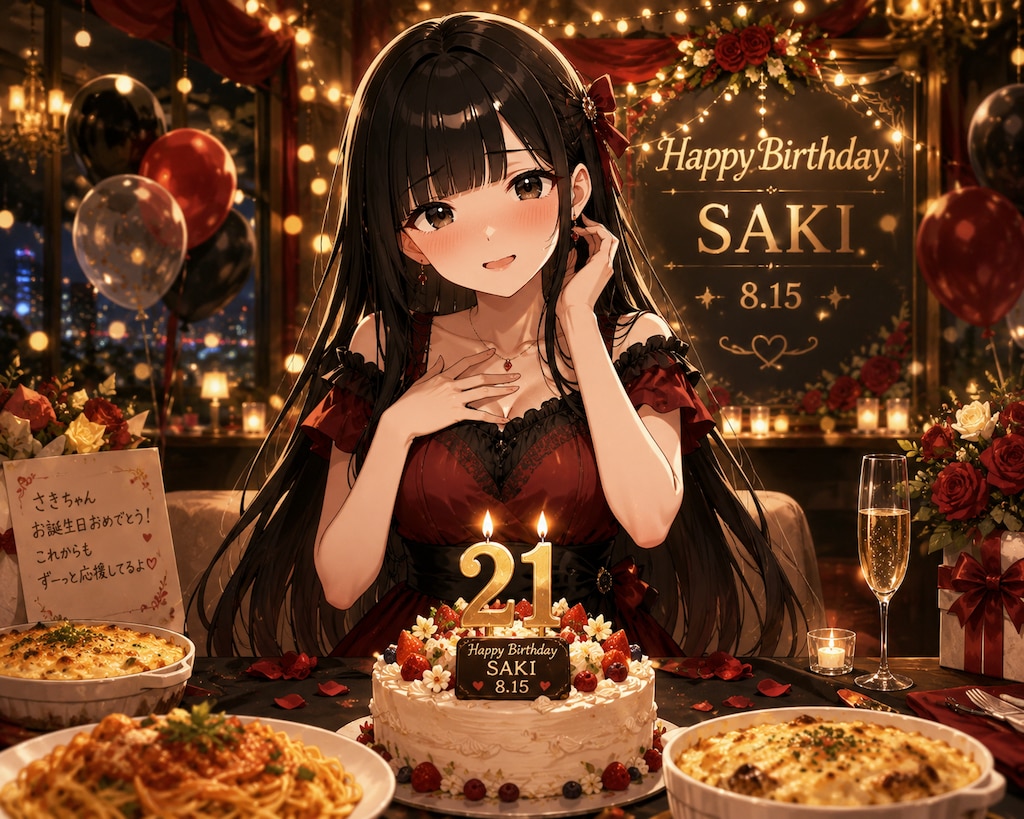 お誕生日おめでとう！