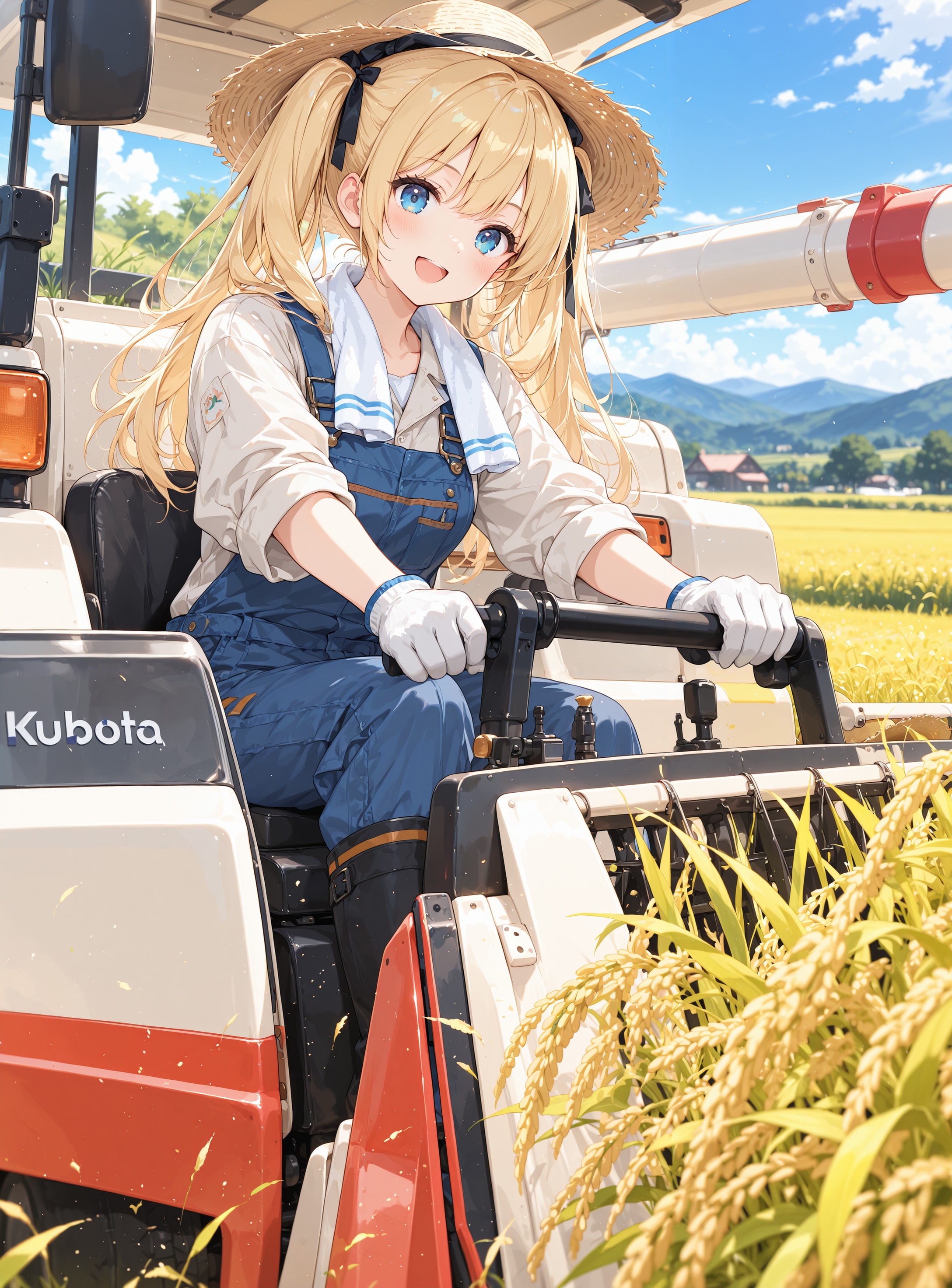 稲刈り | の人気AIイラスト・グラビア