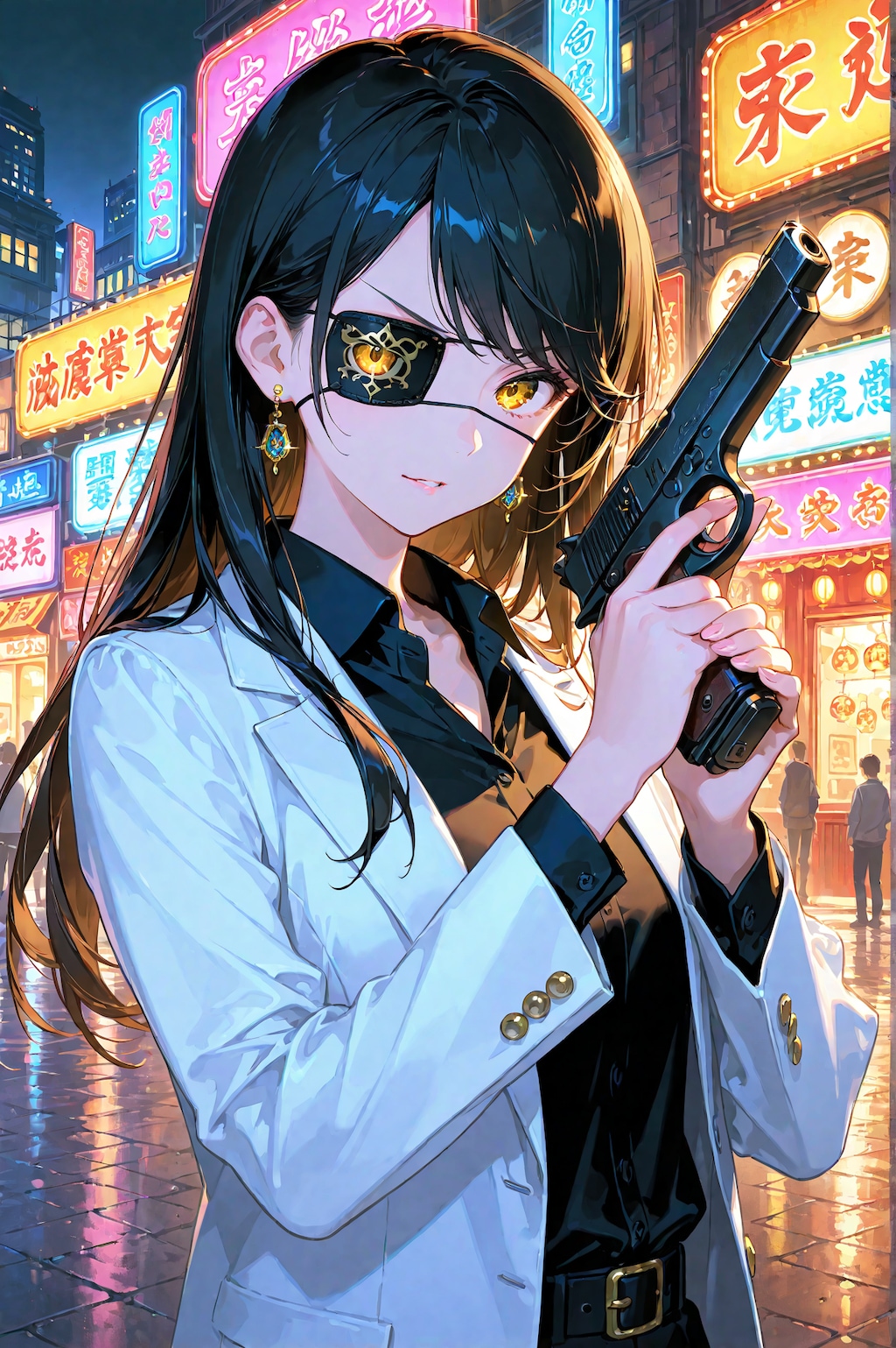 女探偵と隻眼の射手